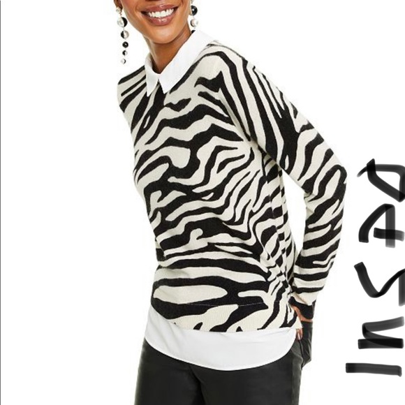The limited zebra print sweater cotton - Picture 2 of 12